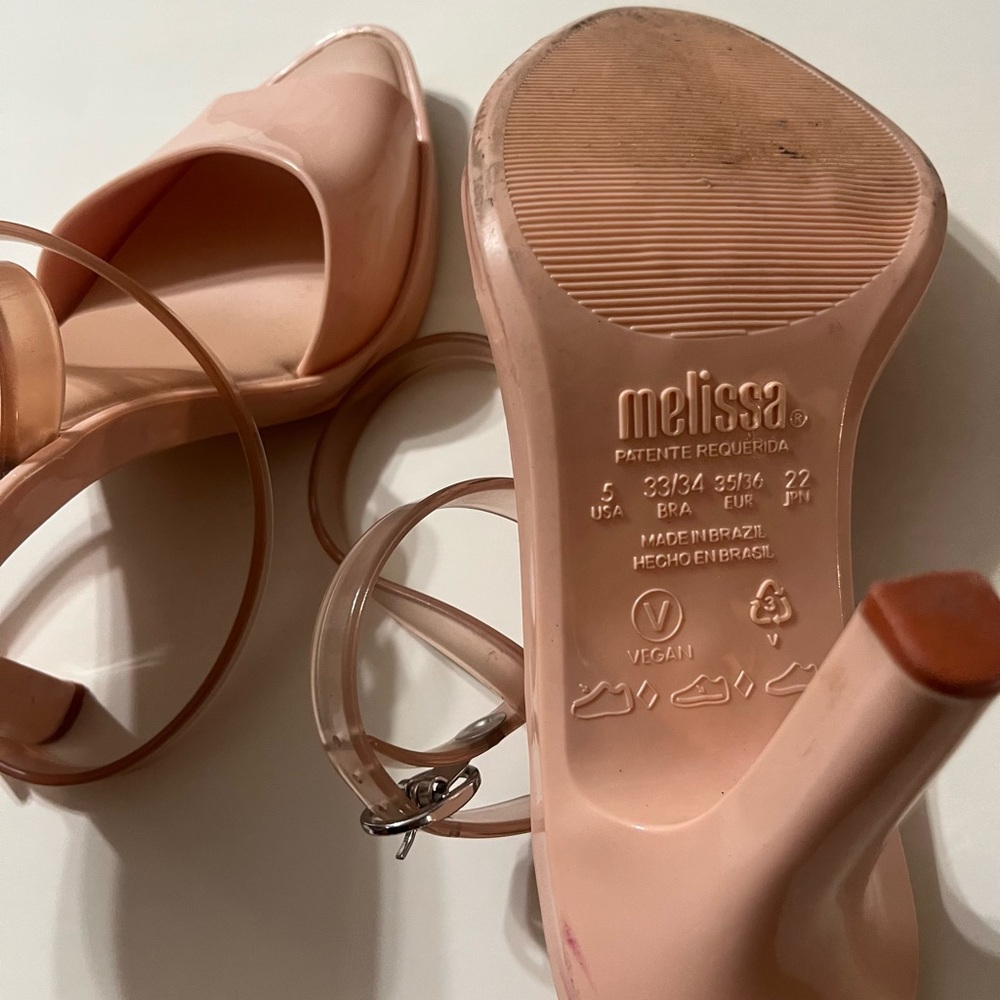 Melissa Pink Heels - Picture 6 of 7